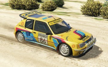 Peugeot 205 Turbo 16 & Rally (2in1) [Add-On | Tuning | Livery] - GTA5