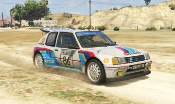 Peugeot 205 Turbo 16 & Rally (2in1) [Add-On | Tuning | Livery] - GTA5