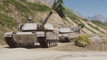 M1A1 Abrams Operation Desert Storm - GTA5