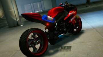 Kawasaki ZX6R Drag - GTA5
