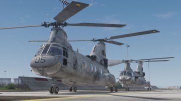 CH-46E Seaknight (2in1) [Add-On] - GTA5