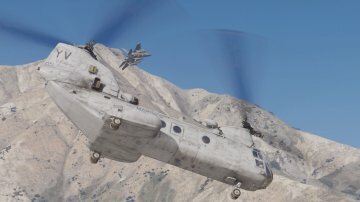 CH-46E Seaknight (2in1) [Add-On] - GTA5