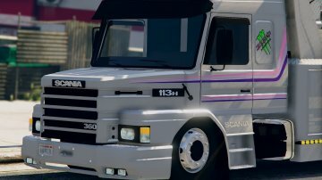 Scania 113H Guincho 4x6 Funcional - GTA5