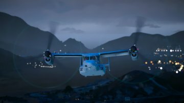 USMC MV-22B (8 liveries w/ illuminated rotors) - GTA5
