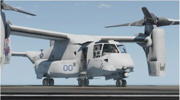 USMC MV-22B (8 liveries w/ illuminated rotors) - GTA5