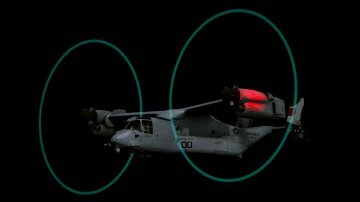 USMC MV-22B (8 liveries w/ illuminated rotors)