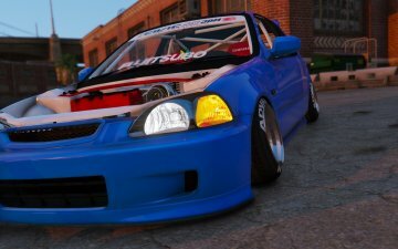 Honda Civic EK9 Stance Edition [Tuning | Template] - GTA5