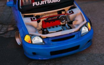 Honda Civic EK9 Stance Edition [Tuning | Template] - GTA5