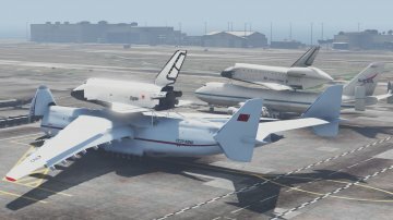 Antonov AN-225 Mriya Buran Carrier [Add-On] - GTA5