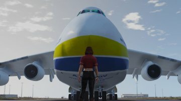 Antonov AN-225 Mriya (largest plane in the world) [Add-On] - GTA5