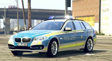 BMW 530D Polizei Bayern
