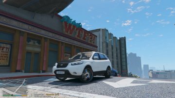 Hyundai Santa Fe 2008 [Add-On / Replace | Tunable | Wipers] - GTA5