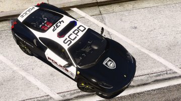 Ferrari F430 Scuderia | Hot Pursuit Police [Add-On / Replace | Tuning | Template] - GTA5