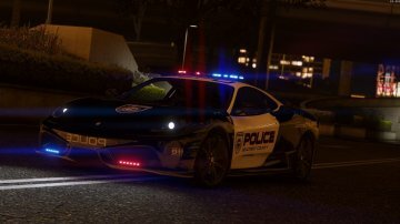 Ferrari F430 Scuderia | Hot Pursuit Police [Add-On / Replace | Tuning | Template] - GTA5