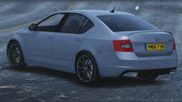 Škoda Octavia VRS Unmarked - GTA5