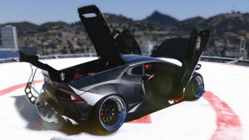 Lamborghini Huracan Lp610-4 Libertywalk Stance [Add-On / Replace] - GTA5